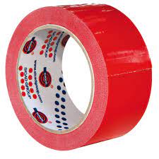 NASTRO ADESIVO 66MTX50MM ROSSO PVC 350 EUROCEL 30779