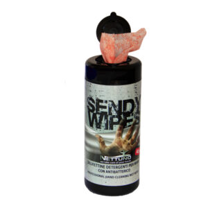 SALVIETTE UMIDIFICATE SENDY WIPES - NETTUNO - TUBO 40 PEZZI 89333