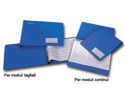 PORTATABULATI AD AGHI MEC DATA - 12''X37 CM - AZZURRO - KING MEC 31824