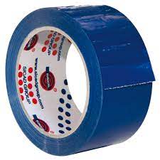 NASTRO ADESIVO 350 - 50 MM X 66 M - PVC - BLU - EUROCELL 87155