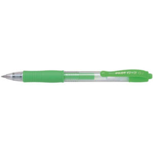 ROLLER GEL A SCATTO G-2 - PUNTA 0,7 MM - NEON GREEN - PILOT 94028
