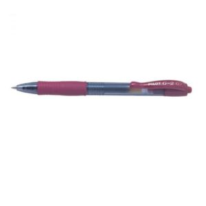 ROLLER GEL A SCATTO G-2 - PUNTA 0,7 MM - BORDEAUX - PILOT 82376