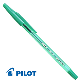 PENNA A SFERA BP S - PUNTA MEDIA 1,0MM - VERDE  - PILOT 29306