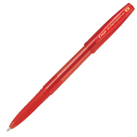 PENNA A SFERA SUPERGRIP G CON CAPPUCCIO - PUNTA 1,0MM - ROSSO  - PILOT 79961