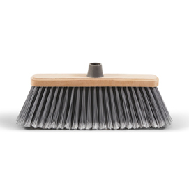 SCOPA SPAZZESTERNI - COCCIA IN LEGNO - 28 CM - PERFETTO 82742