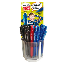 PENNA A SFERA - COLORI ASSORTITI - PENTEL - ESPOSITORE 96 PEZZI 83899