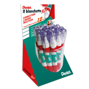 CORRETTORI LIQUIDI BIANCHETTO MICRO - 7 ML - PENTEL - EXPO 36 PEZZI 90610