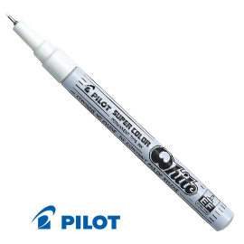 MARCATORE PILOT SUPER COLOR - PUNTA EXTRA FINE 1,0MM - BIANCO - PILOT 29464