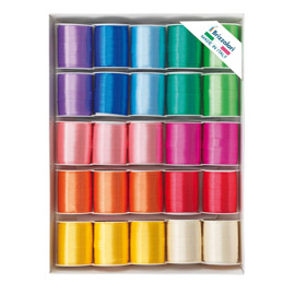 ROCCHE DI NASTRO LISCIO 6800 -10MMX10MT - COLORI PRIMAVERILI ASSORTITI - BRIZZOLARI - CF. 25 88215
