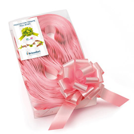 NASTRI STRIP 6800 - IN POLIPROPILENE - ROSA BABY 05 - PER FIOCCO AUTOCOMPONIBILE - 31MM - DIAMETRO 13CM - BRIZZOLARI 88206