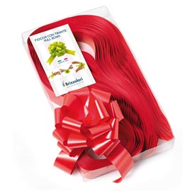 NASTRI STRIP 6800 - IN POLIPROPILENE - ROSSO 07 - PER FIOCCO AUTOCOMPONIBILE - 31MM - DIAMETRO 13CM - BRIZZOLARI 88208