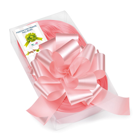 NASTRI STRIP 6800 - IN POLIPROPILENE - ROSA BABY 05 - PER FIOCCO AUTOCOMPONIBILE - 50MM - DIAMETRO 20CM - BRIZZOLARI 88212