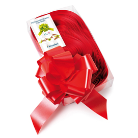 NASTRI STRIP 6800 - IN POLIPROPILENE - ROSSO 07 - PER FIOCCO AUTOCOMPONIBILE - 50MM - DIAMETRO 20CM - BRIZZOLARI 88211