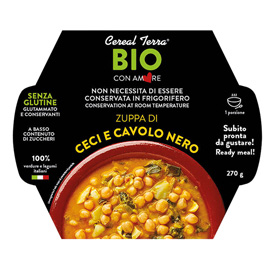 ZUPPA CECI E CAVOLO NERO - 300 GR - CEREAL TERRA 96845