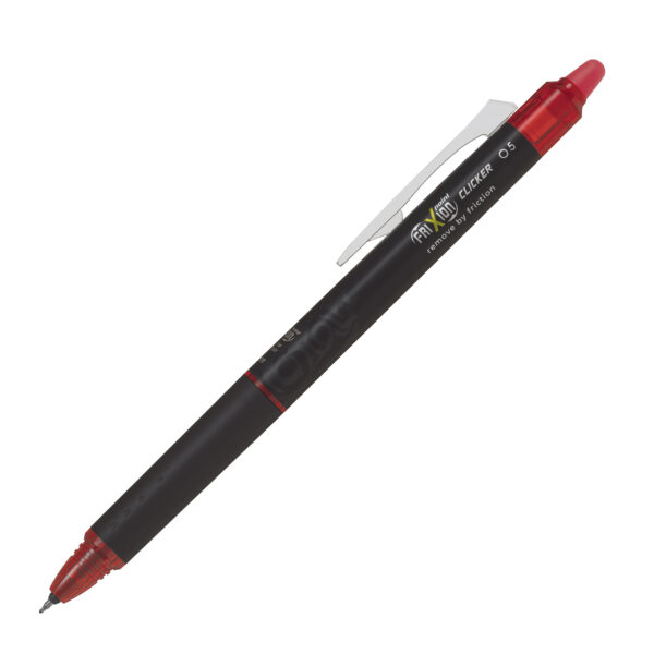 PENNA SFERA A SCATTO FRIXION BALL CLICKER SYNERGY - PUNTA 0,5 MM - ROSSO - PILOT 94302