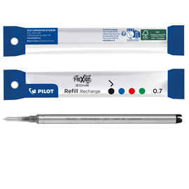 REFILL SFERA A SCATTO FRIXIONBALL ZONE - PUNTA 0,7 MM - NERO - PILOT 100402