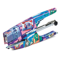 CUCITRICE A PINZA POP ART - PUNTI 6-4 - AMERICAN DREAM - ACCIAIO CROMATO - ITERNET 77516