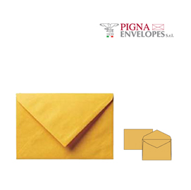 BUSTA GIALLA SENZA FINESTRA - SERIE GIALLO POSTALE - 180X240 MM - 80 GR - PIGNA - CONF. 25 PEZZI 38100