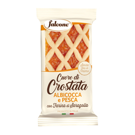 CUOR DI CROSTATA ALBICOCCA E PESCA - 60 GR - FALCONE 100494