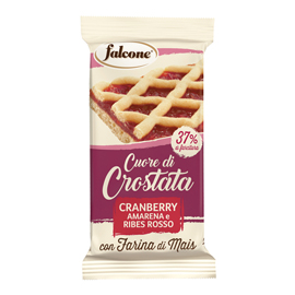 CUOR DI CROSTATA CRANBERRY, AMARENA E RIBES ROSSO - 60 GR - FALCONE 100496