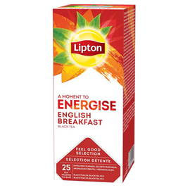 TE' ENGLISH BREAKFAST - FEEL GOOD SELECTION -  IN FILTRO - LIPTON - CONF. 25  PEZZI 100267