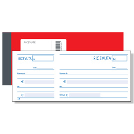 BLOCCO RICEVUTE GENERICHE - 10 X 22CM - 100 FOGLI - BM 53586