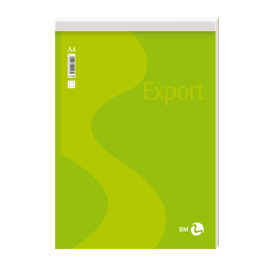 BLOCCO NOTE EXPORT - 5MM - 210 X 297MM - 50GR - 50 FOGLI - BM 71165