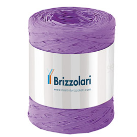 NASTRO RAFIA SINTETICA - LILLA 16 - 5MMX200MT - BRIZZOLARI 88170