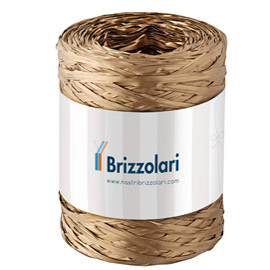 NASTRO RAFIA SINTETICA - ORO 33 - 5MMX200MT - BRIZZOLARI 88171