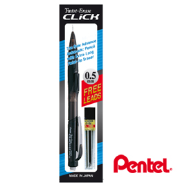 PORTAMINE TWIST ERASE CLIK - 0,50MM + 12 MINE - PENTEL 68119