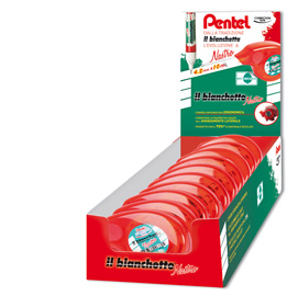 0100720 EXPO 24 PZ. IL BIANCHETTO CORRETTORE A NASTRO 10MT. PENTEL 80888