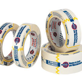NASTRO ADESIVO IN CARTA MSK 6143 - 30 MM X 50 M - BEIGE - EUROCEL 49678