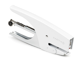 CUCITRICE A PINZA KARTIA 8 - CAPACITA' 200 PUNTI - BIANCO - ITERNET 80405