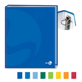 RACCOGLITORE AD ANELLI COLORS - 27X32CM - D ANELLO 25MM - DORSO 4CM - BM 71166