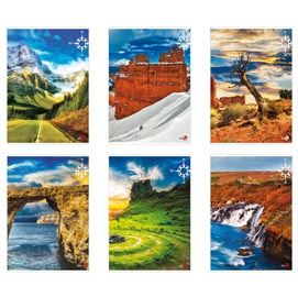 MAXIQUADERNO PAESAGGI 2020 - A4 - 40 + 2  FOGLI - 80 GR - 5 MM - BM 82538