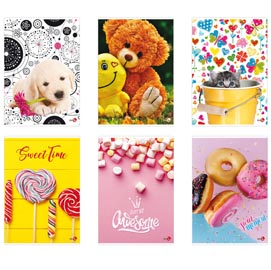 MAXIQUADERNO BAMBINA 2020 - A4 - 40 + 2  FOGLI - 80 GR - 5 MM - BM 82564
