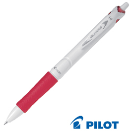 PENNA A SFERA A SCATTO ACROBALL PURE WHITE BEGREEN - PUNTA 1,0MM - ROSSO  - PILOT 77131