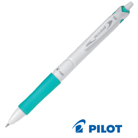 PENNA A SFERA A SCATTO ACROBALL PURE WHITE BEGREEN - PUNTA 1,0MM - VERDE  - PILOT 77132