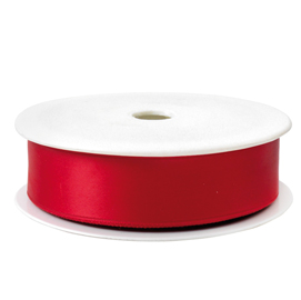 NASTRO DOPPIO RASO - 25MMX25MT - ROSSO 35 - BRIZZOLARI 88248