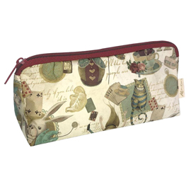 ASTUCCIO C/ZIP ALICE - 19,5 X 8 X 6 CM - CARTA LAVABILE 100 GR - KARTOS 99941