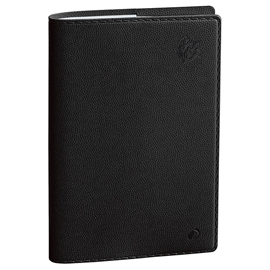 AGENDA SETTIMANALE MINISTRO 2025 - COPERTINA EQUOLOGY - 16 X 24 CM - NERO - QUO VADIS 101774