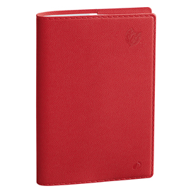AGENDA SETTIMANALE MINISTRO 2025 - COPERTINA EQUOLOGY - 16 X 24 CM - ROSSO - QUO VADIS 101775
