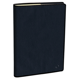 AGENDA SETTIMANALE PRESIDENTE 2025 - COPERTINA MARLOW - 21 X 27 CM - BLU NOTTE - QUO VADIS 101776