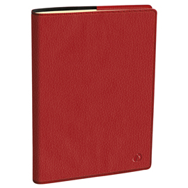 AGENDA SETTIMANALE PRESIDENTE 2025 - COPERTINA MARLOW - 21 X 27 CM - BORDEAUX - QUO VADIS 101777