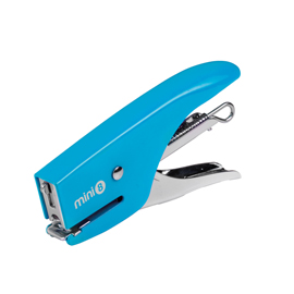 MINICUCITRICE A PINZA FLUO MINI 8 - AZZURRO - ITERNET 101197