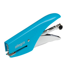 CUCITRICE A PINZA ALLEGRA FLUO - PASSO 6 - AZZURRO - ITERNET 101192