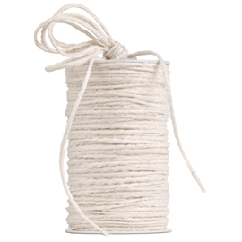 CORDONE DI CANAPA - 3 MM X 50 M - BIANCO 01 - BRIZZOLARI 99263