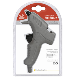 PISTOLA A CALDO MINIGRIP 7H - PER COLLA TERMOFUSIBILE DIAMETRO 7 MM - RO-MA 98257