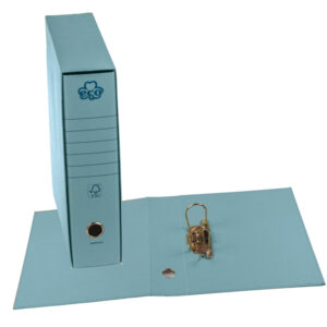 REGISTRATORE ECO NEW - DORSO 8 CM - PROTOCOLLO 23 X 33 CM - AZZURRO - BREFIOCART 62074
