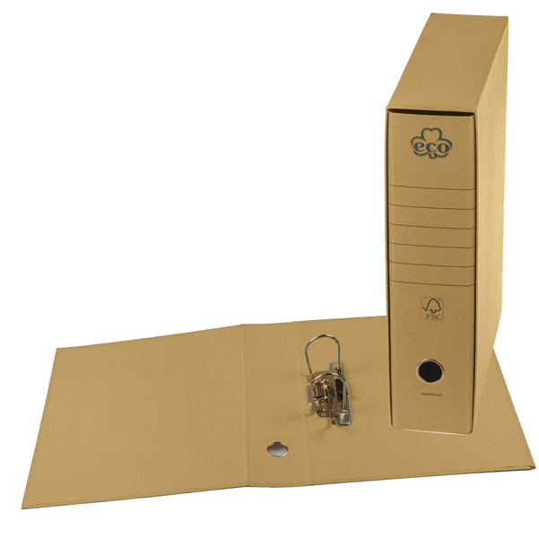 REGISTRATORE ECO NEW - DORSO 8 CM - PROTOCOLLO 23 X 33 CM - CAMOSCIO - BREFIOCART 62072